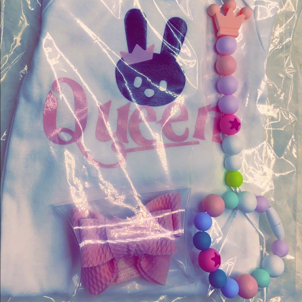 Baby pacifier holders n customer top n bracelet